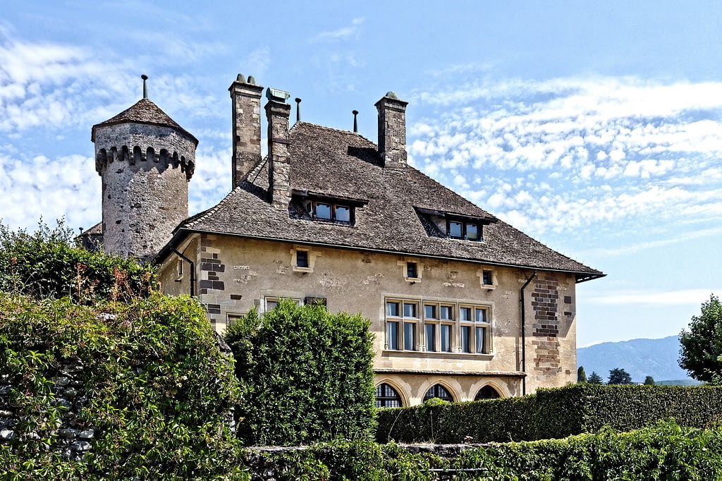 Château de Ripaille Thonon Lago de Ginebra