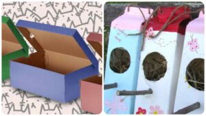 Cajas de zapatos, cómo reutilizarlas en el reciclaje creativo
