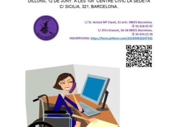cartell jornada mon laboral dones amb discapacitat